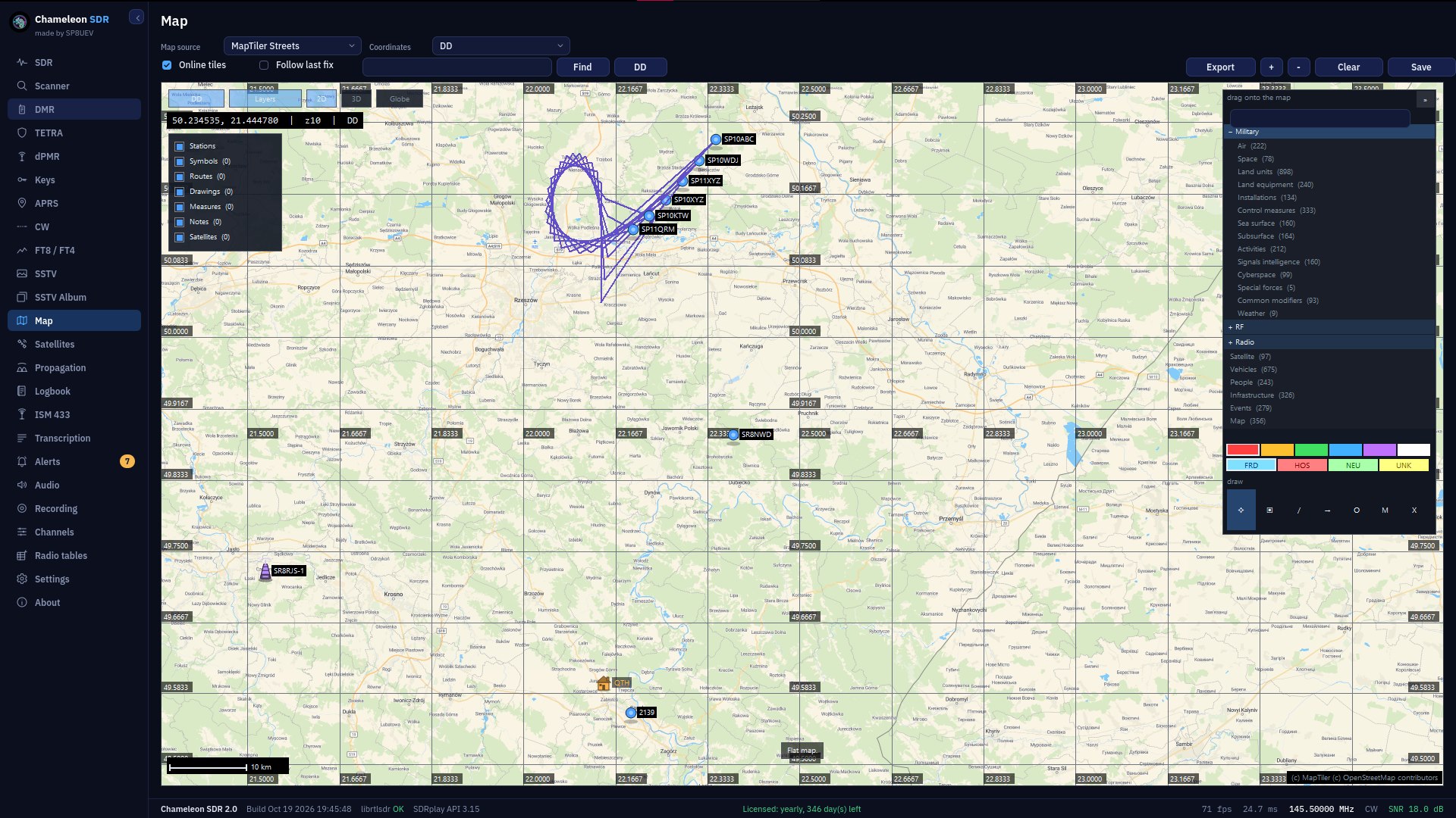 2D map